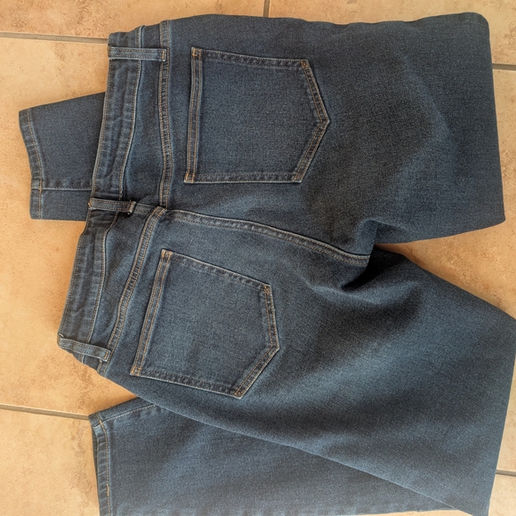 Maternity GAP Women's Indigo Straight Leg Jeans 12 Long - Picture 4 of 6